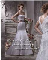 A two in one gown by Anjolique