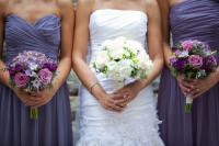 Bouquet with Anjolique Gown