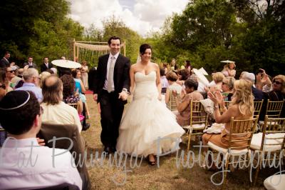 new husband and wife. Bride in Anjolique Bridal