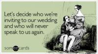 Wedding Guest List